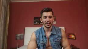 European Model, Nikko Plays with His Dick in Jeans