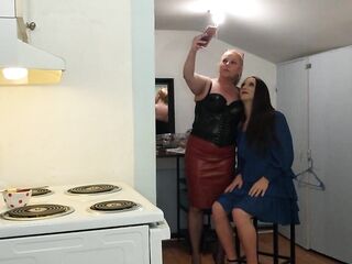 Man Transformed into Woman for Angels Night Out