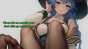 Worship Roxys And Emilias Feet To Taste Their Pussies (foot Fetish Joi)