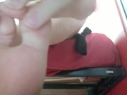 Trailer Giantess shrunk you and play with her socks and feet with you