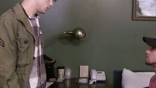 CALVIN BANKS LOSES VIRGINITY TO A MAMMOTH  handing it to a complete newbie