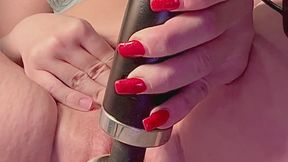 Vibrator on my clit after school