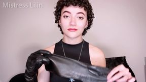 Femdom Glove Slave Teasing & Edging JOI