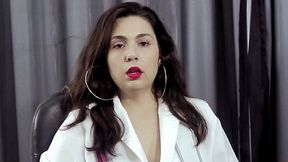 Smoking wonderful Red Lips Model Julianna Misty 120's Video 0060