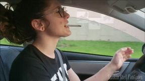 Riding In The Car With Me As I Smoke (HD MP4)