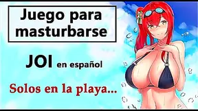 Curvy Temptress Teases You with Sultry Spanish MOANING by the Shoreline