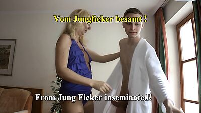 Monisworld inseminated by the young fucker