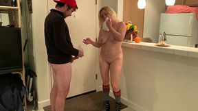 stepmom welcomes home and pleases stepson - erin electra