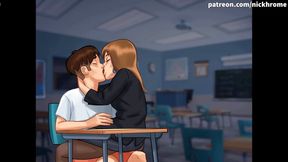 Summertime saga part 146 - French teacher in college (Czech sub)