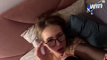 Glamorous girl gets fucked and facialed
