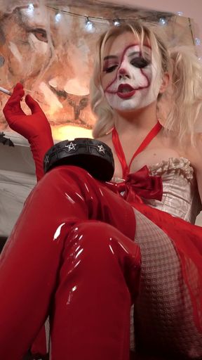 Creepy Circus Princess Makes You Her Human Ashtray