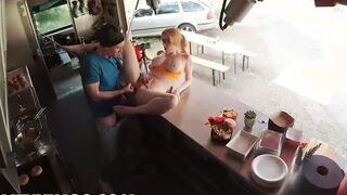 Scarlett Jones Opens Her Food Trunk For The First Time And Flashes Her Breasts For More Customers - Reality Kings