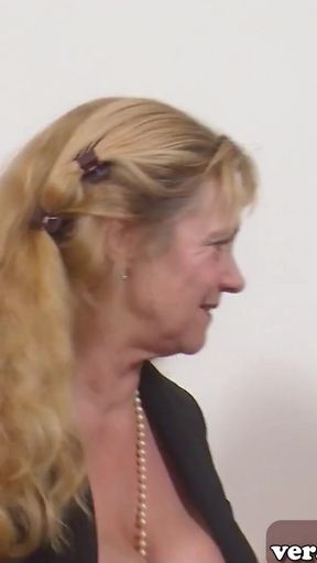 German mature couple make amateur porn casting with FFM   Clip 1