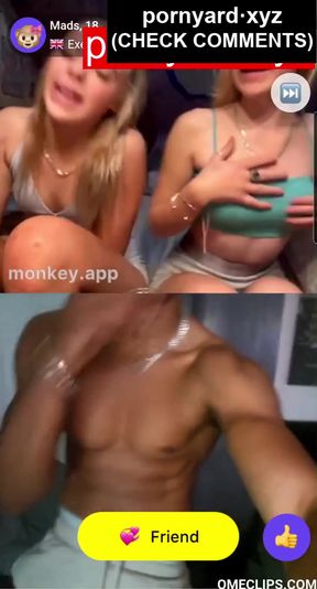 Amateur teen reacts to homemade porn