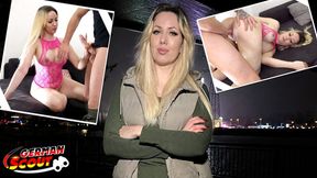 German Cutie Marie Cherie's Juicy Ass&#x1F351; Tested in Rough Pickup Mating Session