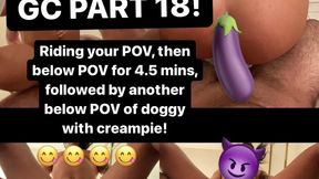 Sneaky Doggy Fuck Point of View - His & Below, Creamy Pussy Creampie, Hardcore Home Video