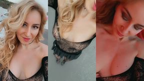 coucou, petite video en arrivant hier au sauna histoires d’o