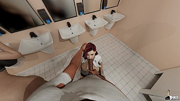 Time Stop POV "Fucking in the Bathroom"