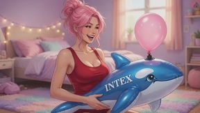 Inflatables Stories #2: Sharing Intex Whales in Gentle Play