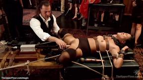 ”Asian slave machine & huge dick ravaged”