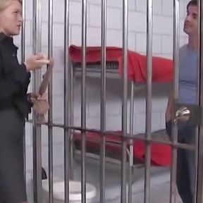 Lustful Cop Krissy Lynn Fulfills Her Foot Fetish Fantasy by Banging the Pervy Prisoner Relentlessly