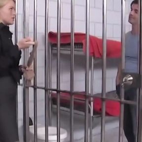 Lustful Cop Krissy Lynn Fulfills Her Foot Fetish Fantasy by Banging the Pervy Prisoner Relentlessly