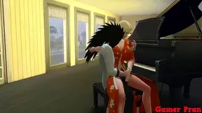 Madara Fucks His Employee Anally in Hardcore Naruto Hinata Cuckold Scene