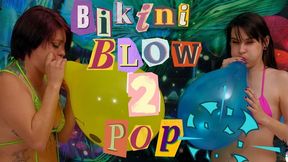 HD Ziva Fey - Ziva And Jurnee Blow To Pop Balloon Challenge