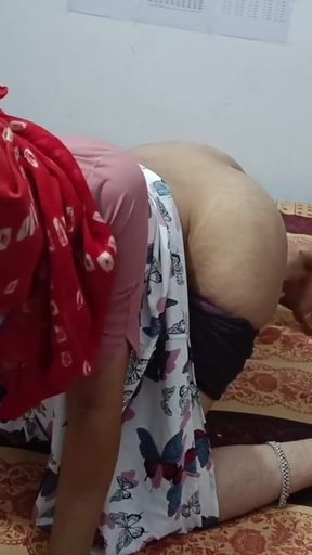 Must-share moment from &quot;Indian teen girl fucking with ger step-brother when goint to outside video&quot;