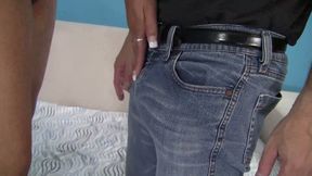 With my hard cock I fuck you so hard that I make you scream ...