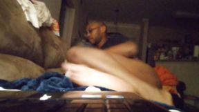 New Years Black Anal masturbation