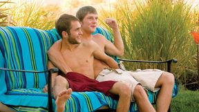 KameronScott & JustinTaylor - Wild Outdoor Sodomy Adventure - FalconStudio