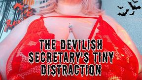 Curvy Sole Goddess - The Devilish Secretary's Tiny Distraction