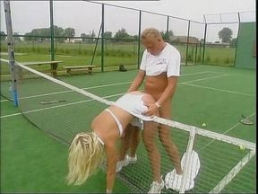 Her tennis coach rams her asshole