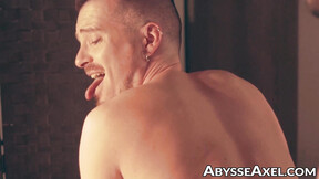 Axel rides meat before getting his assfucking tightened in a fist fucking by joc