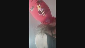 GIANTESS BIG FLATULENCE SPIT & VORE ON TINY WOMAN