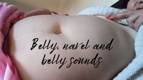 Belly, navel and belly sounds
