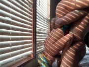 Mylittlebitch pussy farting after deepthroat and dicked down