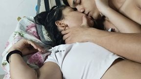 I Invite My Stepsister to Watch a Movie so I Can Fuck Her and Cum on Her Ass