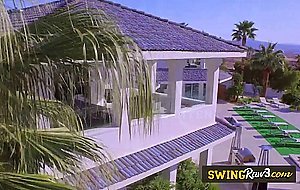Swinger couples are going crazy in this hot orgy