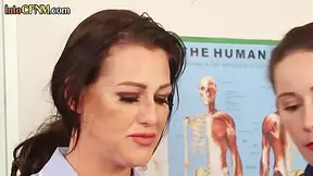 Cfnm Group Of Nurse Babes Give Patient Good Hj Recovery