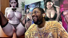 big breast secretary widowmaker gets anal fucked, ai generated