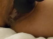 Exililly Gets the Wand For 6 Minutes Straight! Pussy Contractions Galore!