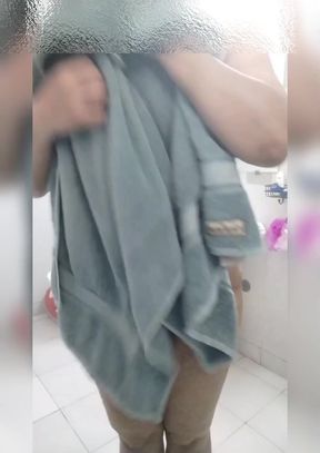 Indian MILF Shower Striptease