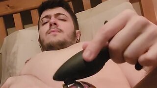 Tristan from vancouver, canada ruins orgasm in chastity cage