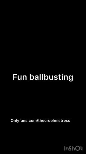 Fun Ballbusting