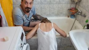 hair wash, hair dry, deepthroat ,assjob, anal