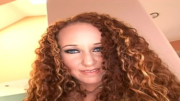 Sexy red head MILF Kitty Caulfield takes a huge cock deep in her pussy (HD scene)