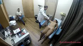 Melany Lopez's Immigration Physical...In Front Of Her Husband! - Part 1 of 2