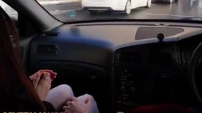 Teen European girl with pierced tits gets fucked hard on a couch by a